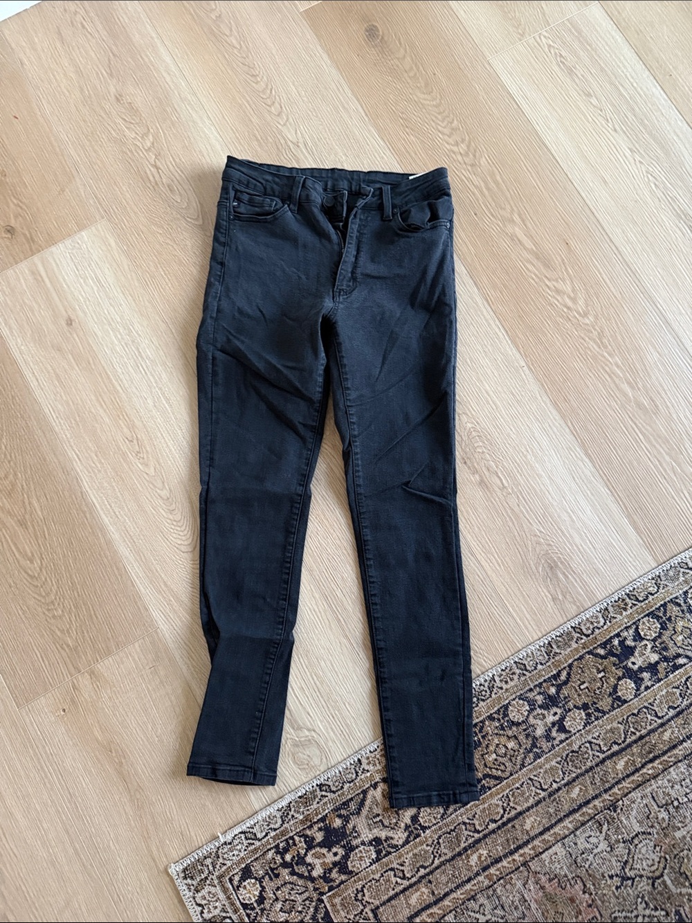 Women's Black KanCan Slim Fit Jeans